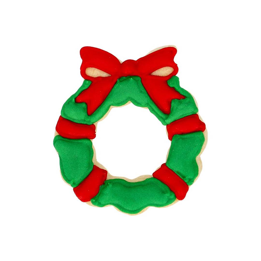 Taglia Biscotto in acciaio inox – Ghirlanda di Natale cm 7,5 - immagine 3