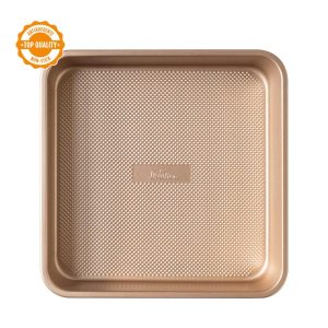Stampo Quadrato Antiaderente “Gold Line” Decora – cm 24,5×24,5×5,5H