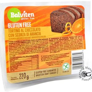 Balviten Tortino Cioccolato e Arancia Senza Glutine 220 g.
